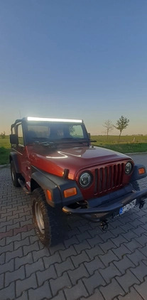 Jeep Wrangler cena 52000 przebieg: 220000, rok produkcji 1998 z Gniezno małe 211